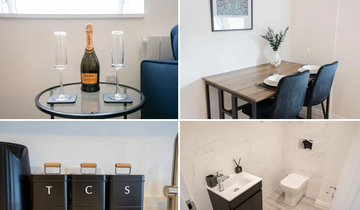  solihull accommodation having warwick house with full of amenities