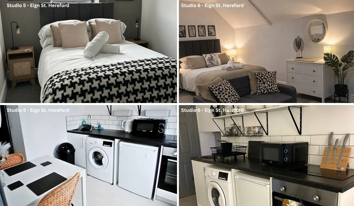 In herefordshire, explore renting studio flat 5 and studio 6 with full life of luxury.